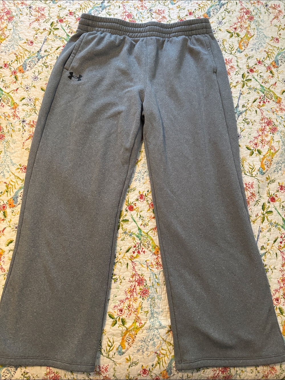 Under Armour Gray Athletic Fleece Pants
